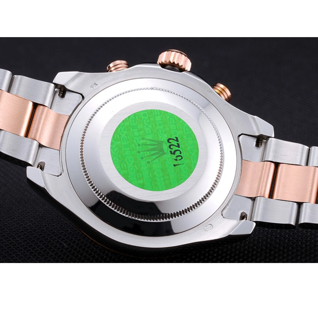 Aaa replica watch 622270 Bezel II Bracelet Rolex Blue Steel Gold and Stainless White Yacht-Master Dial Rose 0819